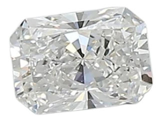 0.32 Carat E VVS1 Radiant Lab Diamond