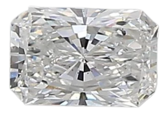 0.33 Carat D VS2 Radiant Lab Diamond