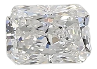 0.33 Carat D VVS1 Radiant Lab Diamond