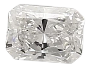 0.33 Carat E VVS2 Radiant Lab Diamond