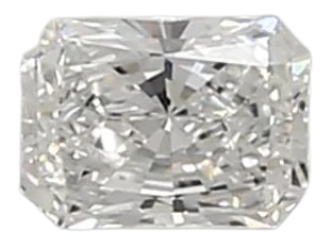 0.33 Carat E VVS2 Radiant Lab Diamond