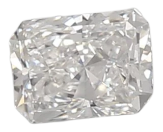 0.33 Carat E VVS2 Radiant Lab Diamond