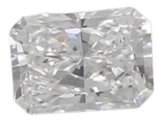 0.34 Carat E VVS2 Radiant Lab Diamond