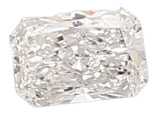 0.35 Carat D VS1 Radiant Lab Diamond
