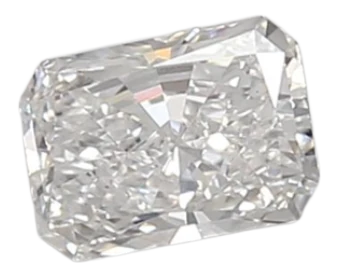0.35 Carat E VS1 Radiant Lab Diamond