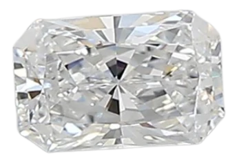 0.35 Carat D VVS1 Radiant Lab Diamond