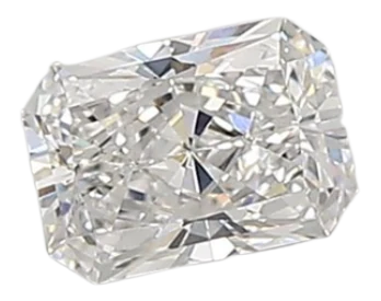 0.35 Carat D VVS2 Radiant Lab Diamond
