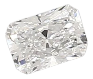 0.36 Carat D VS1 Radiant Lab Diamond