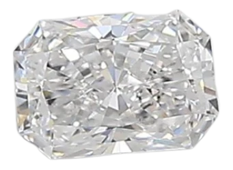 0.36 Carat D VS2 Radiant Lab Diamond