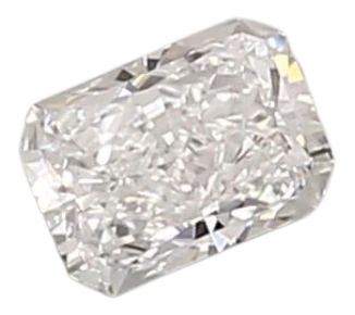 0.36 Carat D VVS1 Radiant Lab Diamond