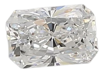 0.36 Carat D VVS2 Radiant Lab Diamond