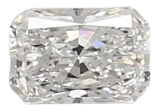 0.37 Carat D VVS2 Radiant Lab Diamond