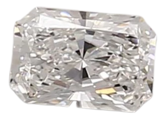 0.38 Carat D VS1 Radiant Lab Diamond
