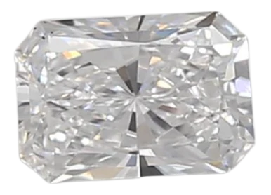 0.38 Carat D VS1 Radiant Lab Diamond