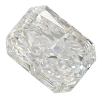 0.38 Carat D VVS2 Radiant Lab Diamond