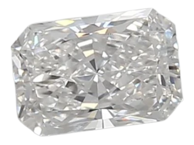 0.39 Carat E VS2 Radiant Lab Diamond