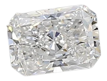 0.39 Carat D VVS2 Radiant Lab Diamond