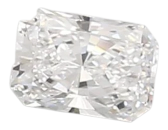 0.4 Carat D VVS1 Radiant Lab Diamond