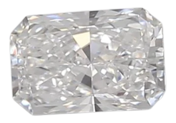 0.4 Carat D VVS2 Radiant Lab Diamond