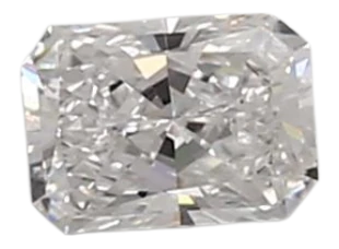 0.4 Carat D VVS2 Radiant Lab Diamond