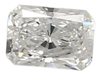 0.41 Carat D VVS1 Radiant Lab Diamond