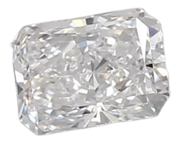 0.41 Carat D VVS2 Radiant Lab Diamond