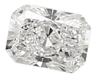 0.41 Carat D VVS2 Radiant Lab Diamond