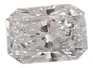 0.41 Carat D VVS2 Radiant Lab Diamond