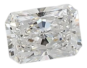 0.42 Carat D VVS2 Radiant Lab Diamond