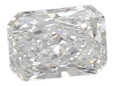 0.43 Carat D VS1 Radiant Lab Diamond