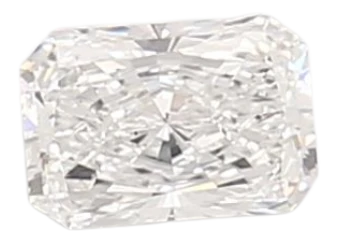 0.43 Carat D VS2 Radiant Lab Diamond