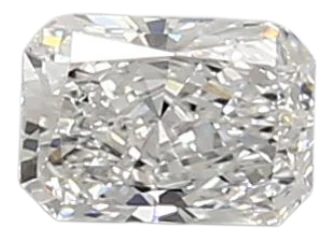 0.43 Carat D VVS1 Radiant Lab Diamond