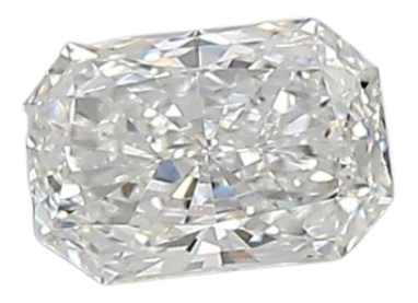 0.43 Carat E VVS2 Radiant Lab Diamond