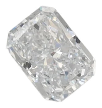 0.43 Carat F VVS2 Radiant Lab Diamond