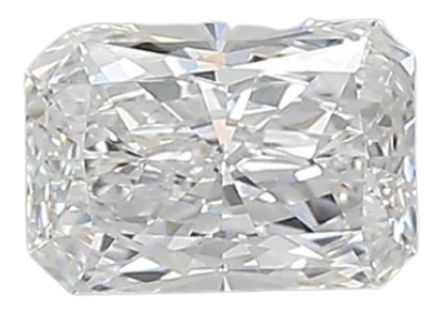 0.44 Carat D VS1 Radiant Lab Diamond