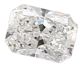 0.44 Carat D VS1 Radiant Lab Diamond