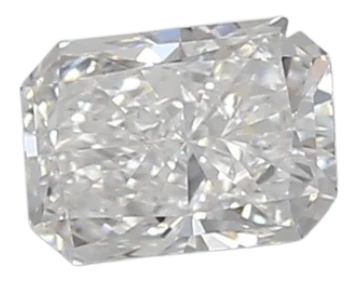 0.44 Carat E VS1 Radiant Lab Diamond