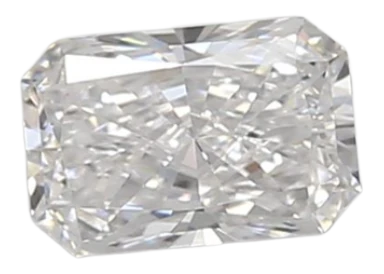 0.44 Carat D VVS1 Radiant Lab Diamond