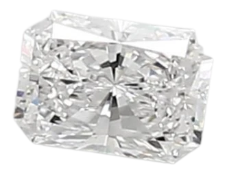 0.44 Carat D VVS1 Radiant Lab Diamond