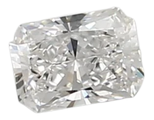 0.44 Carat D VVS2 Radiant Lab Diamond