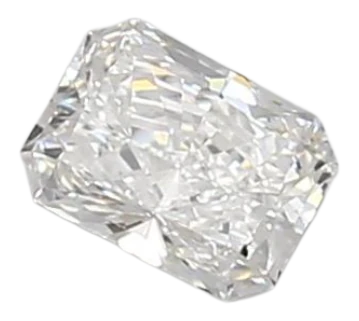 0.44 Carat D VVS2 Radiant Lab Diamond