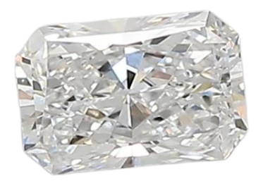 0.44 Carat D VVS2 Radiant Lab Diamond