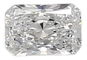 0.45 Carat D VS2 Radiant Lab Diamond