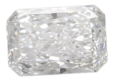 0.45 Carat D VS2 Radiant Lab Diamond