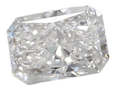 0.45 Carat D VS2 Radiant Lab Diamond