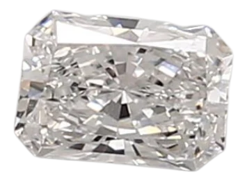 0.45 Carat D VVS2 Radiant Lab Diamond