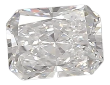 0.45 Carat D VVS2 Radiant Lab Diamond