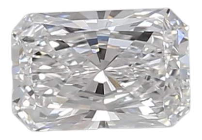 0.45 Carat D VVS2 Radiant Lab Diamond