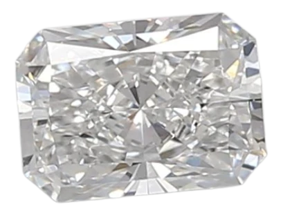 0.46 Carat D VS1 Radiant Lab Diamond