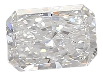 0.46 Carat D VS1 Radiant Lab Diamond